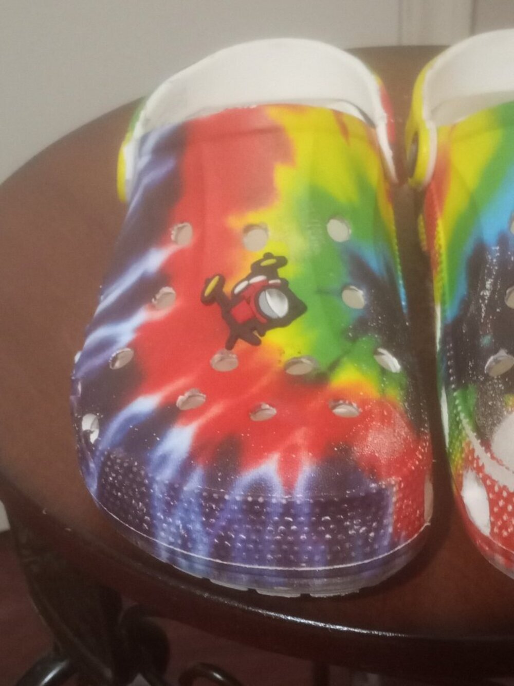 Crocs Clogs Unisex Baya, Tie-Dye, Multicolor Mens Size 5 / Womens Size 7 - Picture 7 of 12